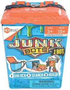 HEXBUG Junkbots Trash Bin 1 Creature Robot Toy for Kids Search And Play - Picture 1 of 5