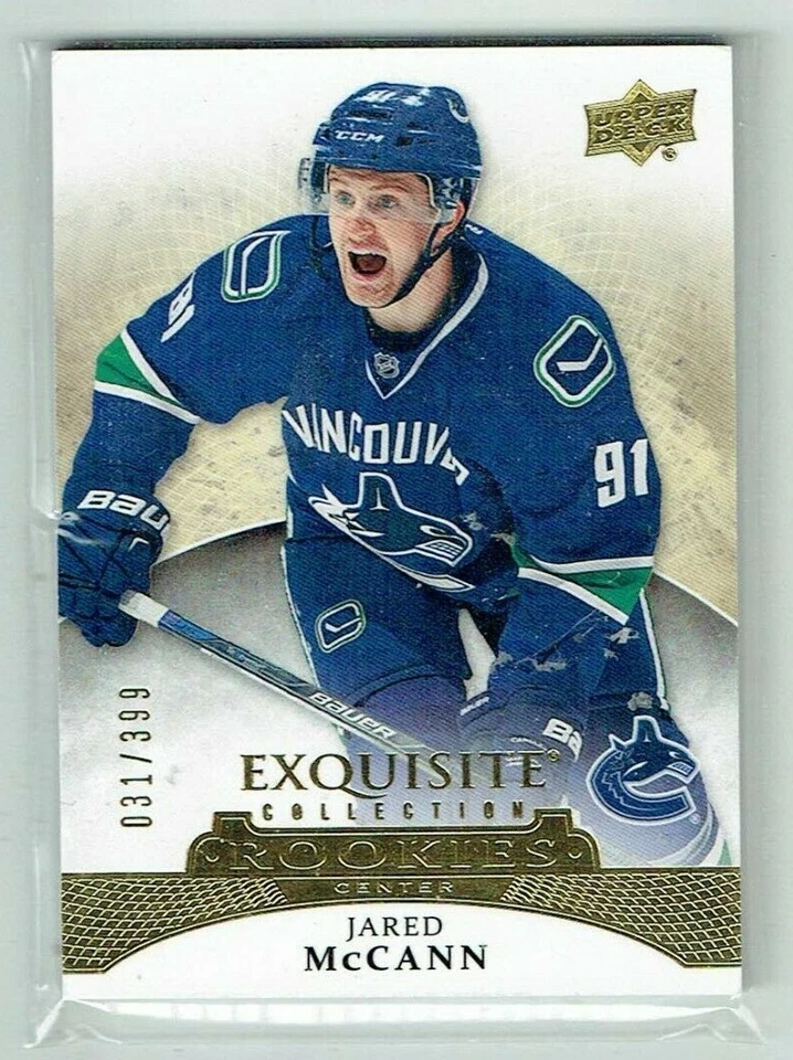 15-16 UD Upper Deck Exquisite  Jared McCann  /399  Rookie - Image 1 of 1