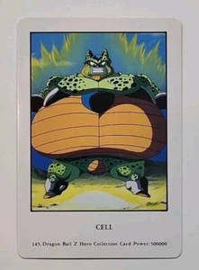DRAGONBALL Z HERO COLLECTION 1 #145 CELL AMADA ARTBOX 1995 - Imagen 1 de 2
