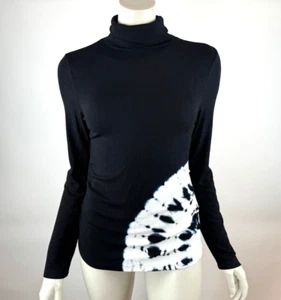 XCVI Wearables Lilis Turtleneck Women M NWT Flaw* Stretch Long Sleeve - Picture 1 of 13