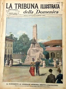 1899 MONUMENTO GENERALE ARIMONDI A SAVIGLIANO - Imagen 1 de 1