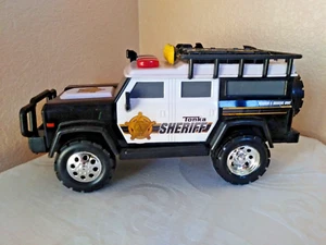 Tonka Sheriff Search & Rescue Unit SUV Lights Sounds Toy Truck Car - Picture 1 of 5