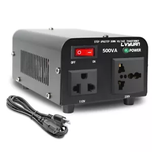 500W Spannungswandler Wandler 220V auf 110V 110V auf 220V Step Up&Down - gebraucht - Bild 1 von 6
