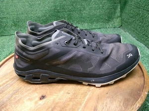 On Cloudventure Peak 3 Mens Trail Running Shoes Sneakers Black Glacier Size 12 - Picture 1 of 12