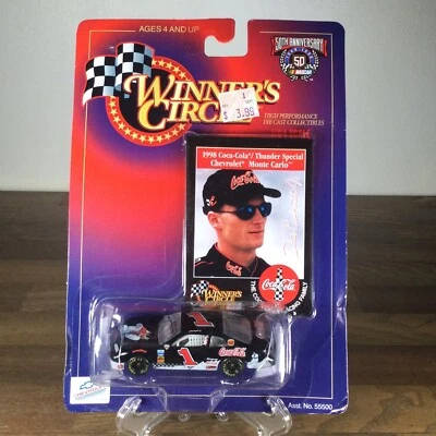 Dale Earnhardt Jr #1 Coca-Cola 1:64 NASCAR 50th Anniversary Winner's Circle - Image 1 of 4