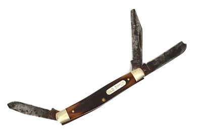 Vintage Old Timer ULSTER USA 580T - 3 Blade Stockman Folding Pocket Knife RARE - Image 1 of 4