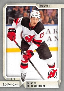 2018-19 O-Pee-Chee Silver #24 Nico Hischier - Picture 1 of 3