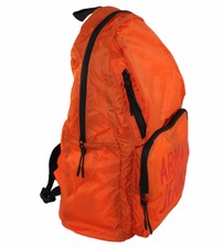 Armani Jeans Tasche  Rucksack klappbar Foldaway Backpack Bag 932063 orange
