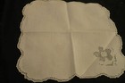 N°43/ Fazzoletto Antico Ricamato / Moda/Sartoria/Creation Merceria / Pizzo