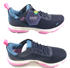 Ryka Devotion Shoes Women’s 7 M Navy Pink XT 2 Training Sneakers NWT Box