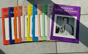 Lot of 11 1960 Modern Game Breeding Magazine Hunting Breeding Club News - Foto 1 di 12