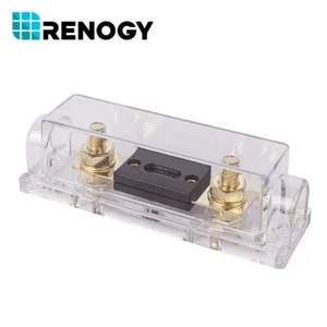 Renogy 60Amp High Quality In-Line ANL Fuse Holder with Fuse Solar System Fusing - Picture 1 of 2