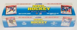 1991/92 SCORE BILINGUAL CANADIAN FACTORY SEALED HOCKEY SET 660 CARDS - Picture 1 of 1