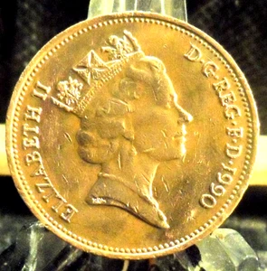 CIRCULATED 1990 2 PENCE UK COIN(70719)#1 - Picture 1 of 5