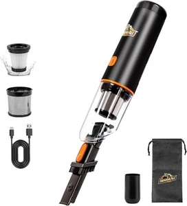 Armor All AA07V2 0901 Cordless Car Vacuum Handheld Mini Cleaner Orange - Picture 1 of 6