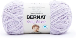 Bernat Baby Velvet Yarn Lilac Blooms Purple 4 Medium 10.5 oz 492 yds 1 Skein - Picture 1 of 6