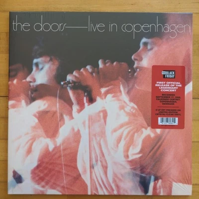 THE DOORS - Live in Copenhagen RSD 2025 LE Crystal Clear Vinyl 2xLP #09263 MINT - Image 1 of 2