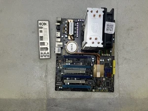 MSI K9A2 PLATINUM ATX motherboard AMD Phenom II X6 1090T 3.2GHz 8GB DDR2 RAM - Picture 1 of 6