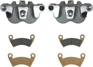 Front Left Right Brake Caliper Set with Pads Compatible Polaris Ranger... - Picture 1 of 7