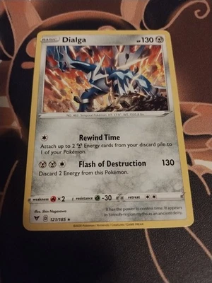 Dialga 121/185 Swsh04: Vivid Voltage-Rare-NM - Image 1 of 2