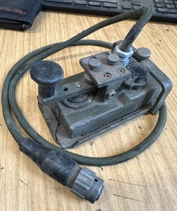 Army Key Telegraph Manual - Morse Key. NSN: 5805-99-652-6572. Ex MOD - Picture 1 of 4