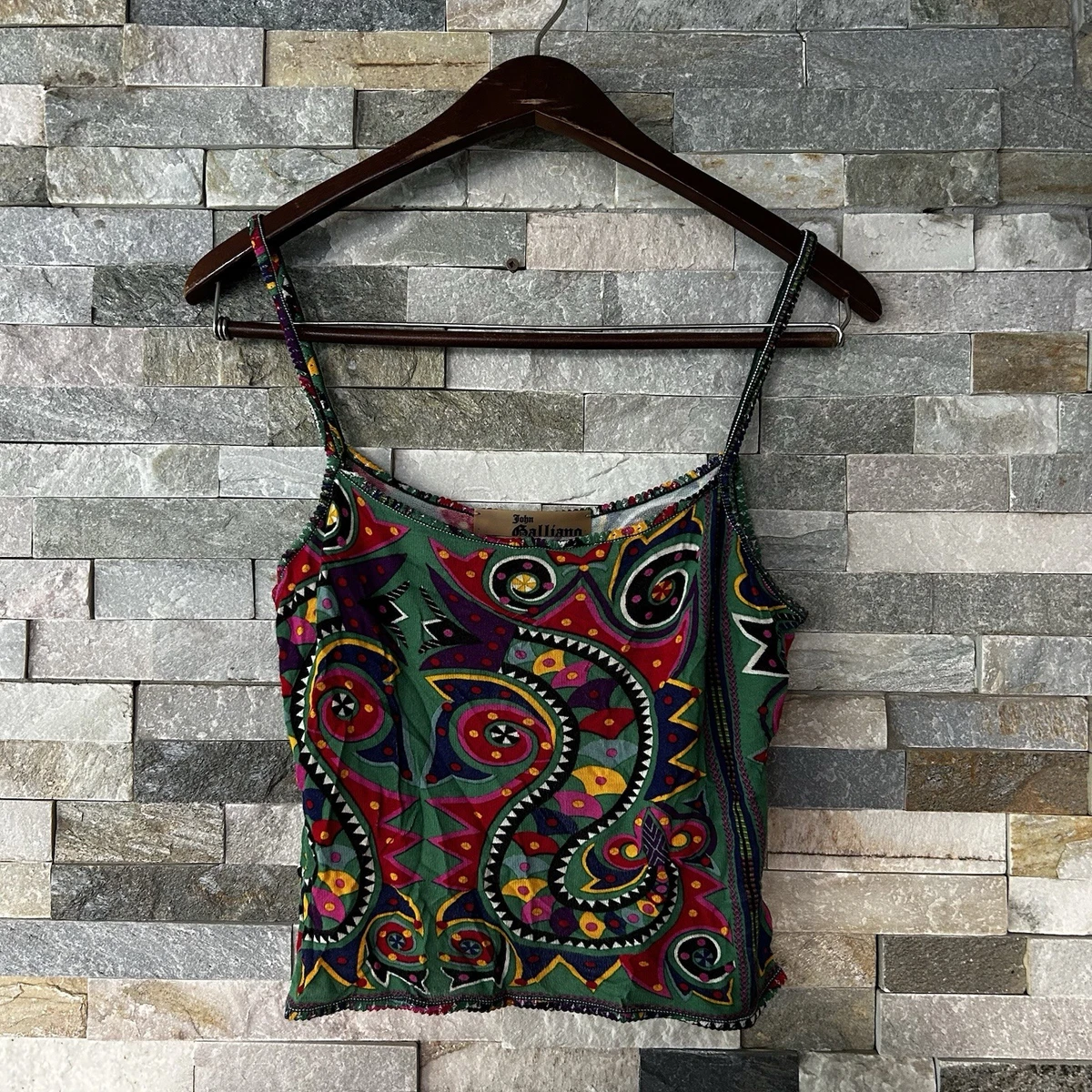 Women's John Galliano Tank Tops for sale | eBay