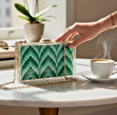 Inserciones de embrague de punta de aguja completas y embrague transparente aprobado por estadio Foto 1 de 4