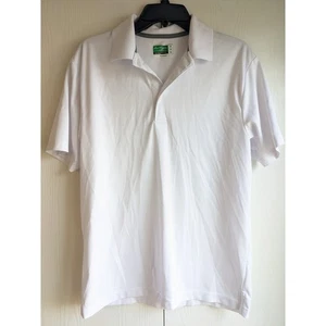 Ben Hogan Performance Men's White Power Air Short Sleeve Polo T-Shirt Size M - Picture 1 of 5
