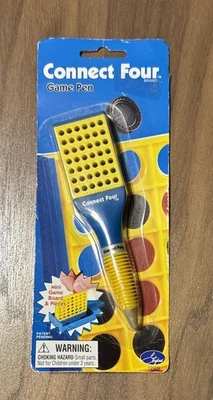 Hasbro Connect Four Game Pen Stylus Artículo #12009 Bolígrafo 2002 NUEVO  Foto 1 de 3