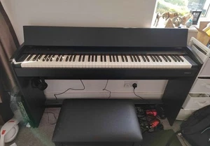 Roland F701 Digital Piano + Piano Bench And Headphones - Picture 1 of 2