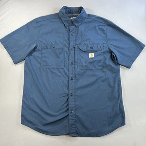 Camisa Carhartt Force Calce Relajado Para Hombre 2XL Manga Corta Ventilada Trabajo 102417 412 - Imagen 1 de 7