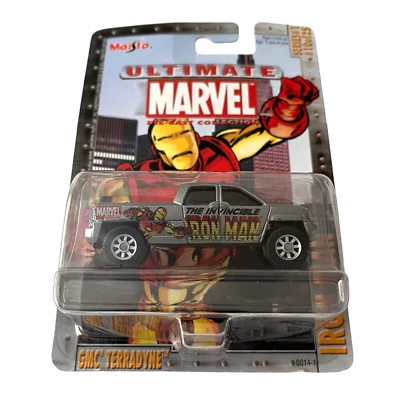 Camioneta pickup MAISTO GMC DIECAST ULTIMATE MARVEL IRON MAN SERIE 1 #10 escala 1:64 Foto 1 de 4