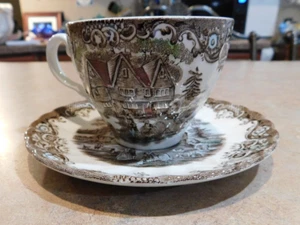 Heritage Hall Colonial Overhang ironstone 4411 cup and saucer - Picture 1 of 9
