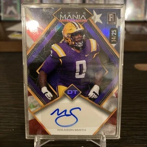 2024 Auto Mania Mason Smith RC #14/25 Autograph Wild Card - Bild 1 von 2