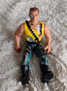 Vintage Terminator 2 MELTDOWN TERMINATOR Loose Figure 1991 Arnold Yellow Shirt - Picture 1 of 6
