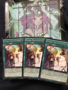 Yugioh 3x Zefra Providence MACR-EN061 Raro 1ª Edición Casi Como Nuevo  - Imagen 1 de 1