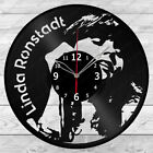 Vinyl Clock Linda Ronstadt Vinyl Record Wall Clock Home Art Decor Handmade 4652