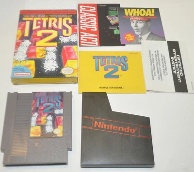 Tetris 2 (Nintendo NES 1993) Complete EXCELLENT in BOX - Image 1 of 2