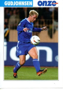 WORLD ELEVEN FOOTBALL CARD Eidur Gudjohnsen Chelsea FC - Picture 1 of 1