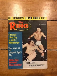 THE RING MAGAZINE KARL MILDENBERGER IVAN PREBEG COVER AUGUST 1967 - Picture 1 of 4