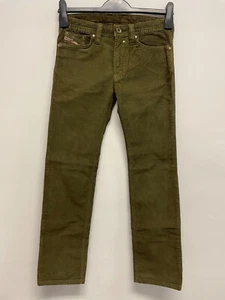 DIESEL KIDS CORDUROY TROUSERS COTTON BLEND IN KHAKI 10 YEARS BNWOT 9067 - Picture 1 of 9