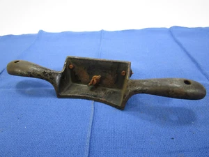 Vintage E.C. Stearns & Co. Stanley Spoke Shave Plane Draw Scraper Double Handle - Picture 1 of 4