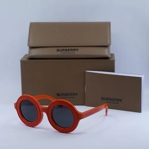 BURBERRY Kids JB4386 393887 Orange/Dark Grey 40-27-125 Sunglasses New Authentic - Picture 1 of 6