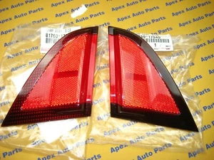 Toyota MR2 Red Rear Corner Side Marker Lights Left and Right OEM New 1993-1995 - Picture 1 of 3