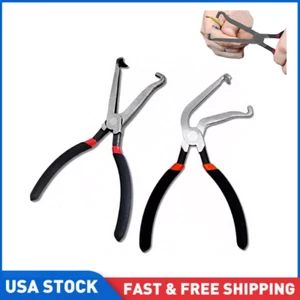 2PCS Electrical Disconnect Pliers Fuel Line Petrol Clip Pipe Pliers Repair Tools - Picture 1 of 9
