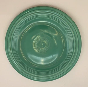 Vintage Fiesta Dinner Plate 10 1/2" Lt Green Original Color 1930's Art Deco - Picture 1 of 2