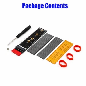 1 SET NGFF(M.2) nvme M key SSD to PCI-E 1X Adapter with Heatsink - Picture 1 of 5