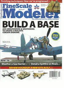 FINE SCALE MODELER,   THE ESSENTIAL TOOL FOR MODEL BUILDERS    FEBRUARY, 2017  - Picture 1 of 1