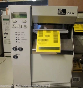 Zebra 105SL 10500-2004-3000 Thermal Barcode Label Printer POS Parallel Network - Foto 1 di 1