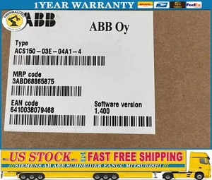 NEW ABB ACS150-03E-04A1-4 frequency converter 1.5KW Fast Shipping #H US Free TAX - Picture 1 of 1